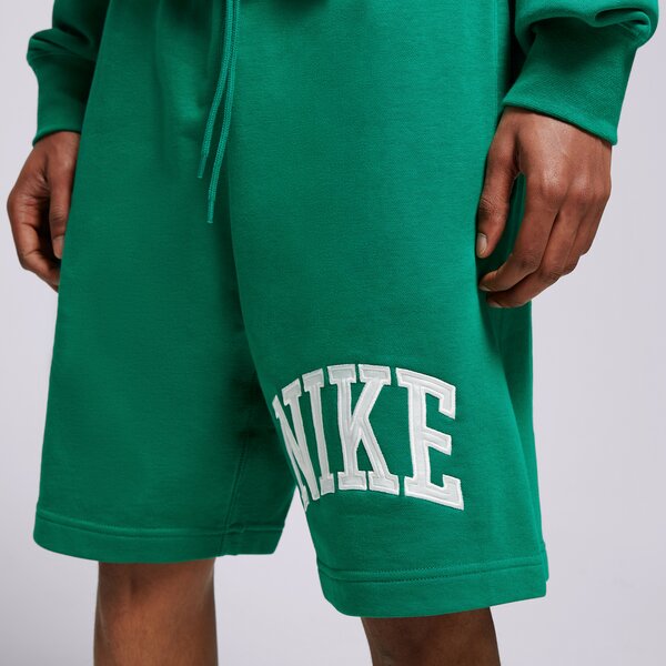 Мъжки къси панталони NIKE ШОРТИ M NK CLUB FT SHORT APLQ ARCH fq4092-365 цвят зелен