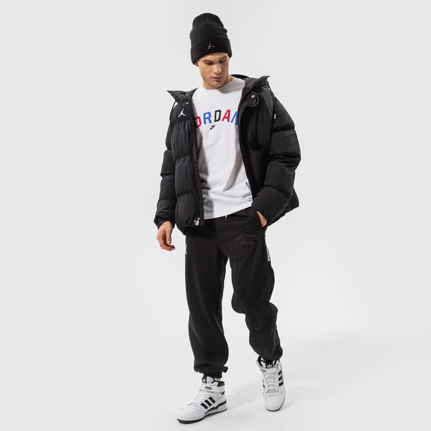 Мъжко зимно яке JORDAN ЯКЕ ЗИМНО M J PSG PUFFER JKT db6494-010 цвят черен