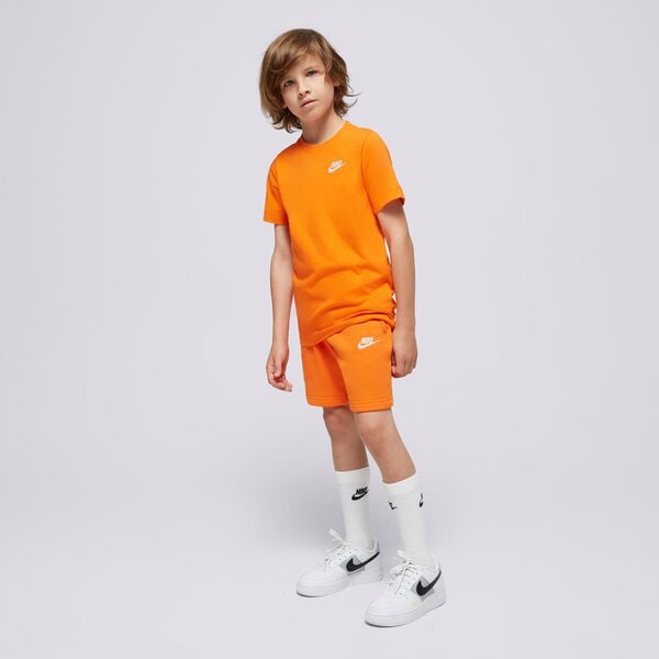 Детска тениска NIKE ТЕНИСКА SPORTSWEAR BOY ar5254-819 цвят оранжев