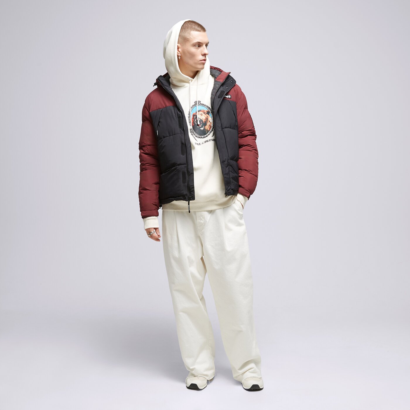 Мъжко зимно яке TIMBERLAND ЯКЕ ПУХЕН DWR OUTDOOR ARCHIVE tb0a6s41dx61 цвят бордо