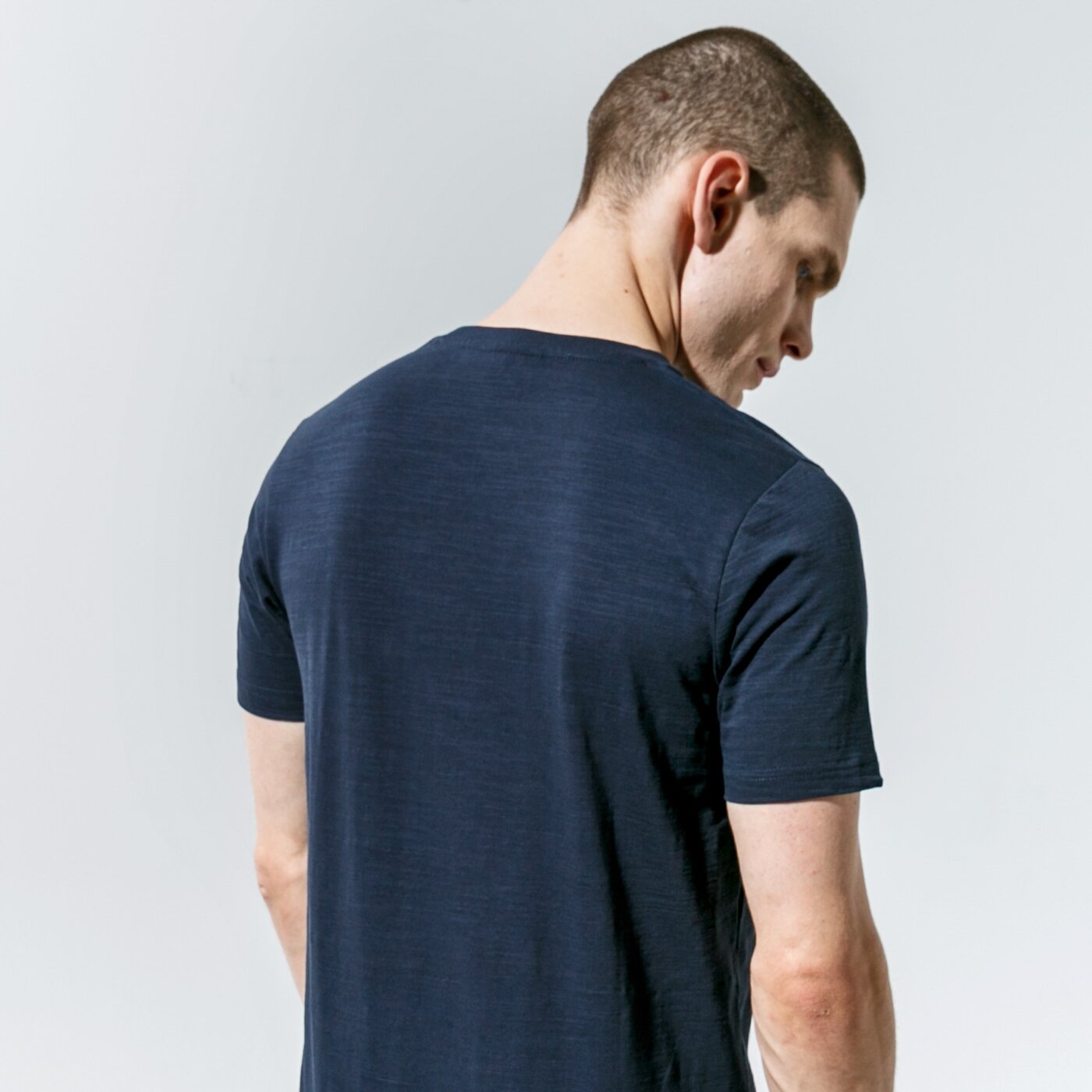 Мъжка тениска ELLESSE ТЕНИСКА MILLE TEE NAVY shj11941429 цвят тъмносин