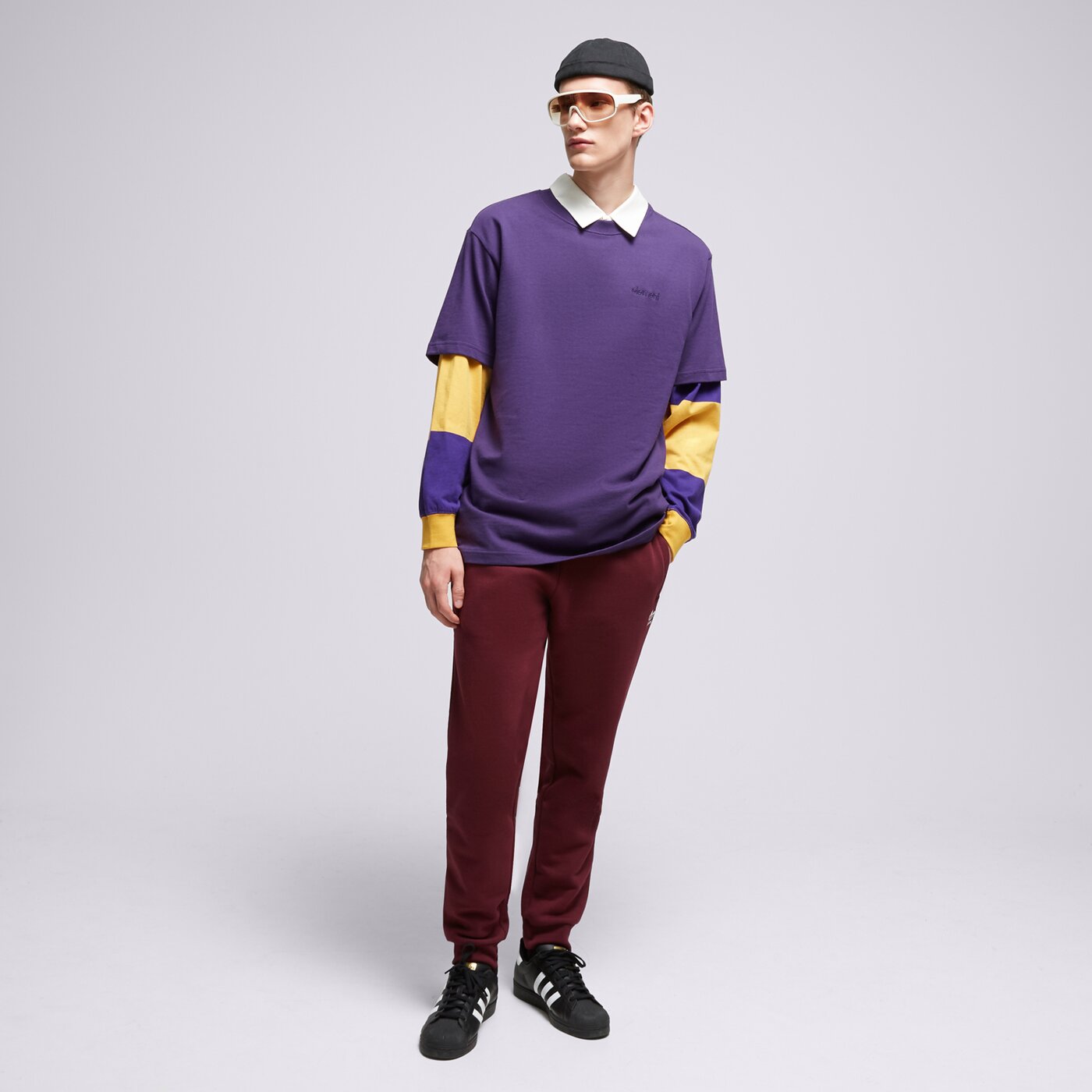 Мъжка тениска ELEMENT ТЕНИСКА CRAIL 3.0 SS elykt00120-psd0 цвят виолетов