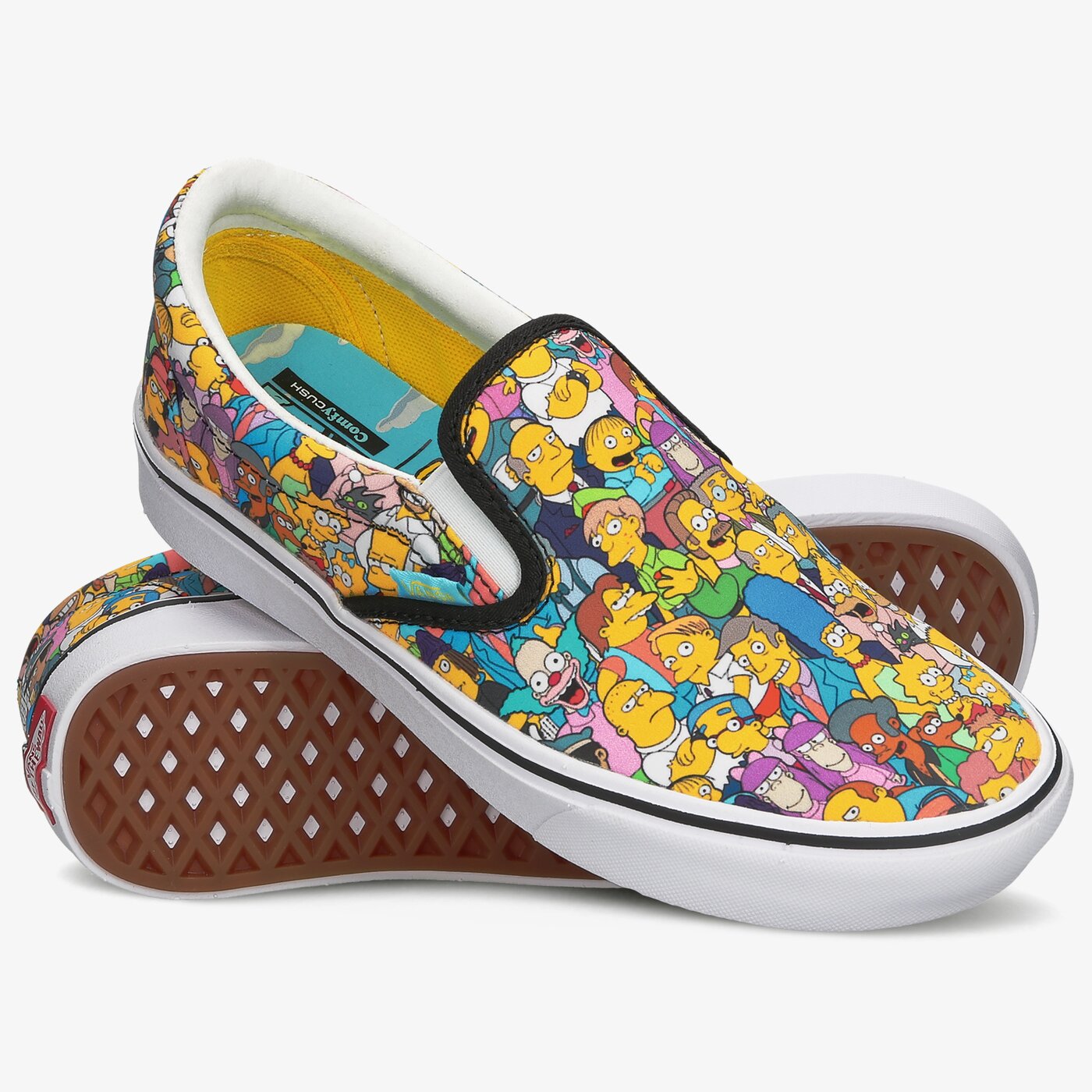 Дамски маратонки VANS UA COMFYCUSH SLIP-ON vn0a3wmd1tj цвят многоцветен