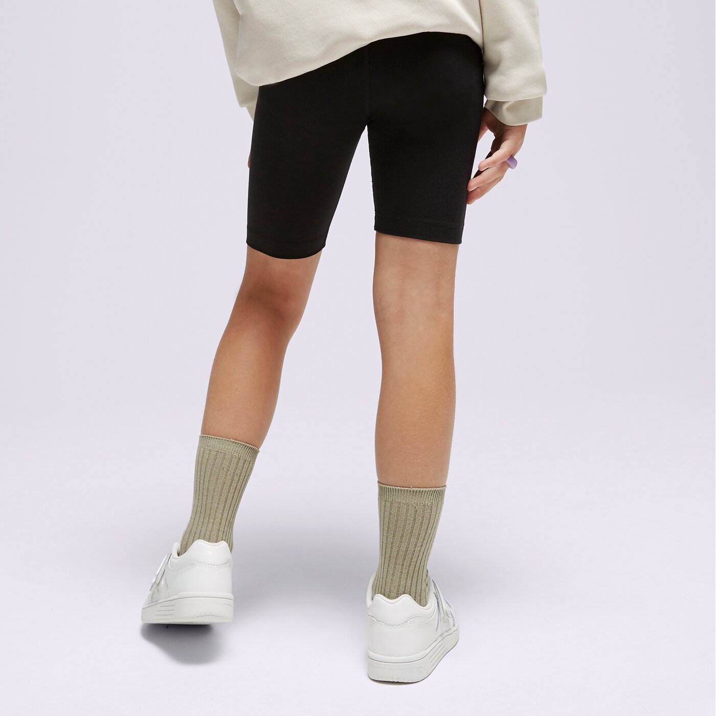  NIKE ШОРТИ (G)NSW 7IN BIKE SHRT BLK GIRL dx5066-010 цвят черен