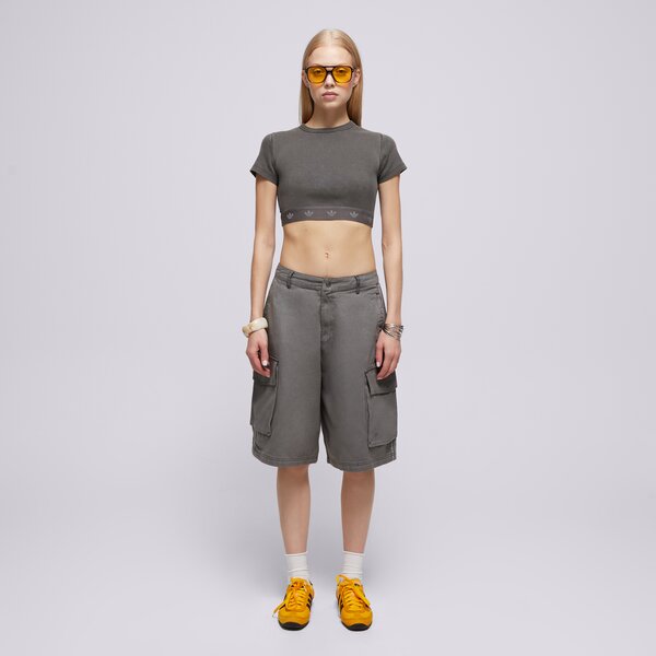 Дамски къси панталони ADIDAS ШОРТИ CARGO JORTS jd0139 цвят сив