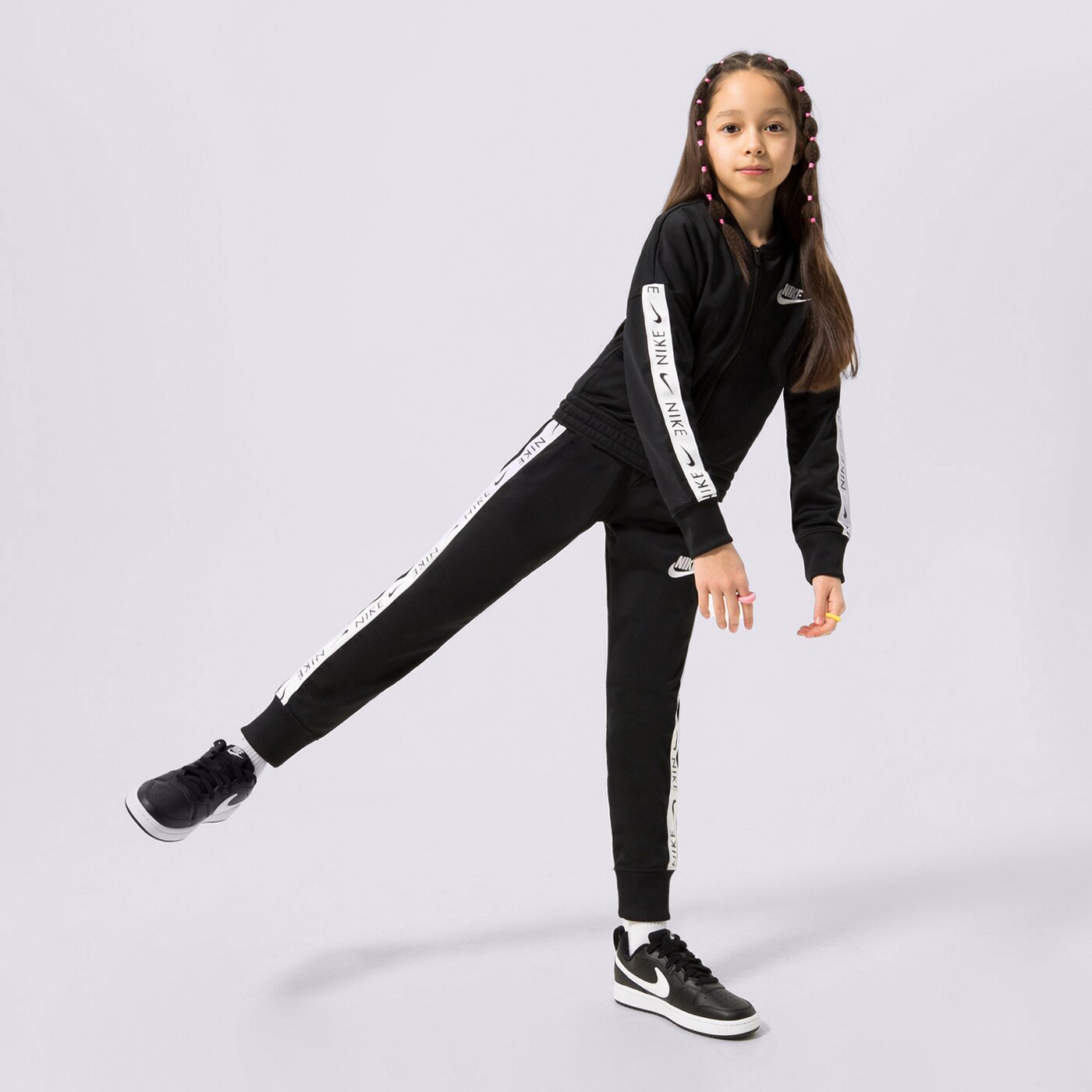 Детска тениска NIKE КОМПЛЕКТ SPORTSWEAR cu8374-010 цвят черен