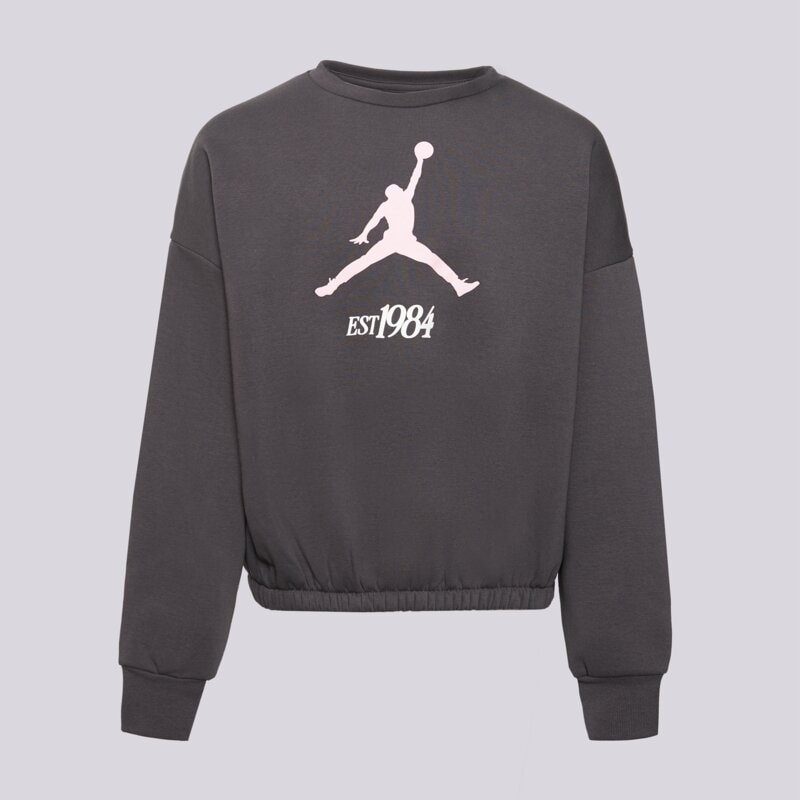 JORDAN СУИТЧЪР JUMPMAN CLUB PLEATED FLC CREW GIRL