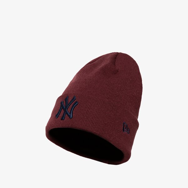 Мъжка зимна шапка NEW ERA ШАПКА LE BEANIE NYY MRN 60292606 цвят бордо