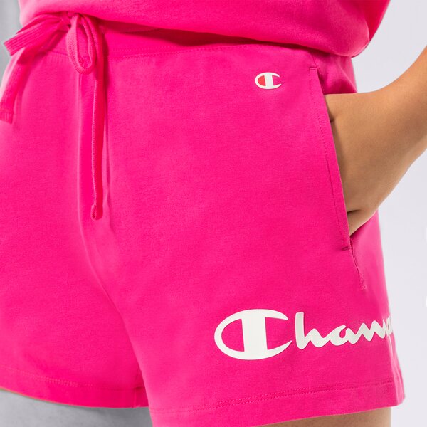 Дамски къси панталони CHAMPION ШОРТИ SHORTS 114906ps025 цвят розов