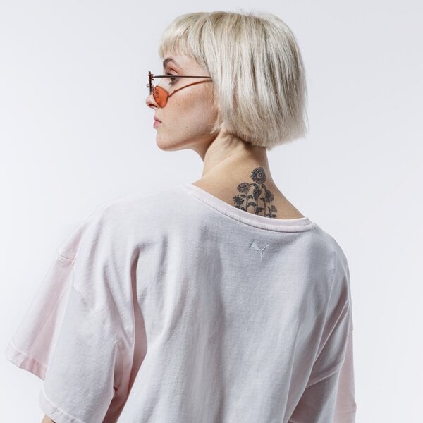 Дамска тениска PUMA ТЕНИСКА REBEL FASHION TEE 58130817 цвят розов