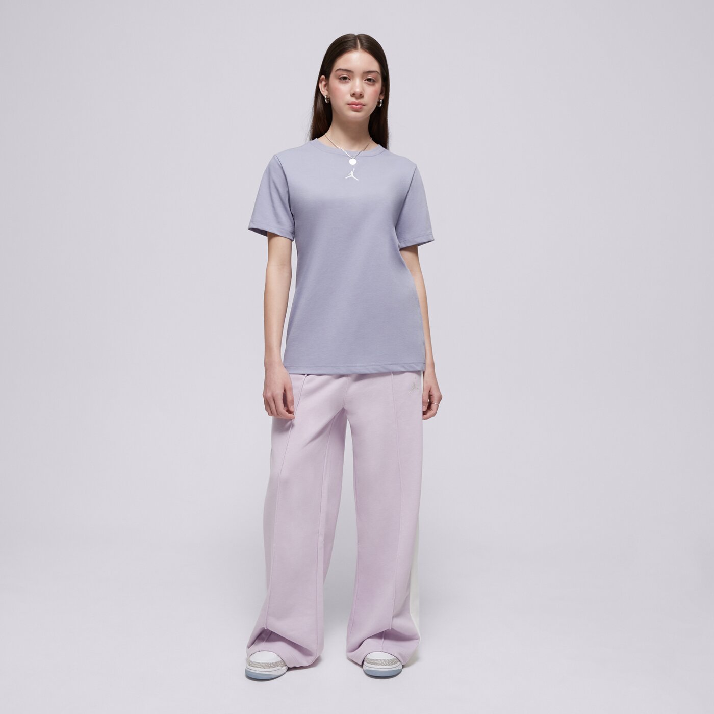 Детска тениска JORDAN ТЕНИСКА JDN JORDAN SPORT CORE SS TEE GIRL 45d618-c5a цвят виолетов