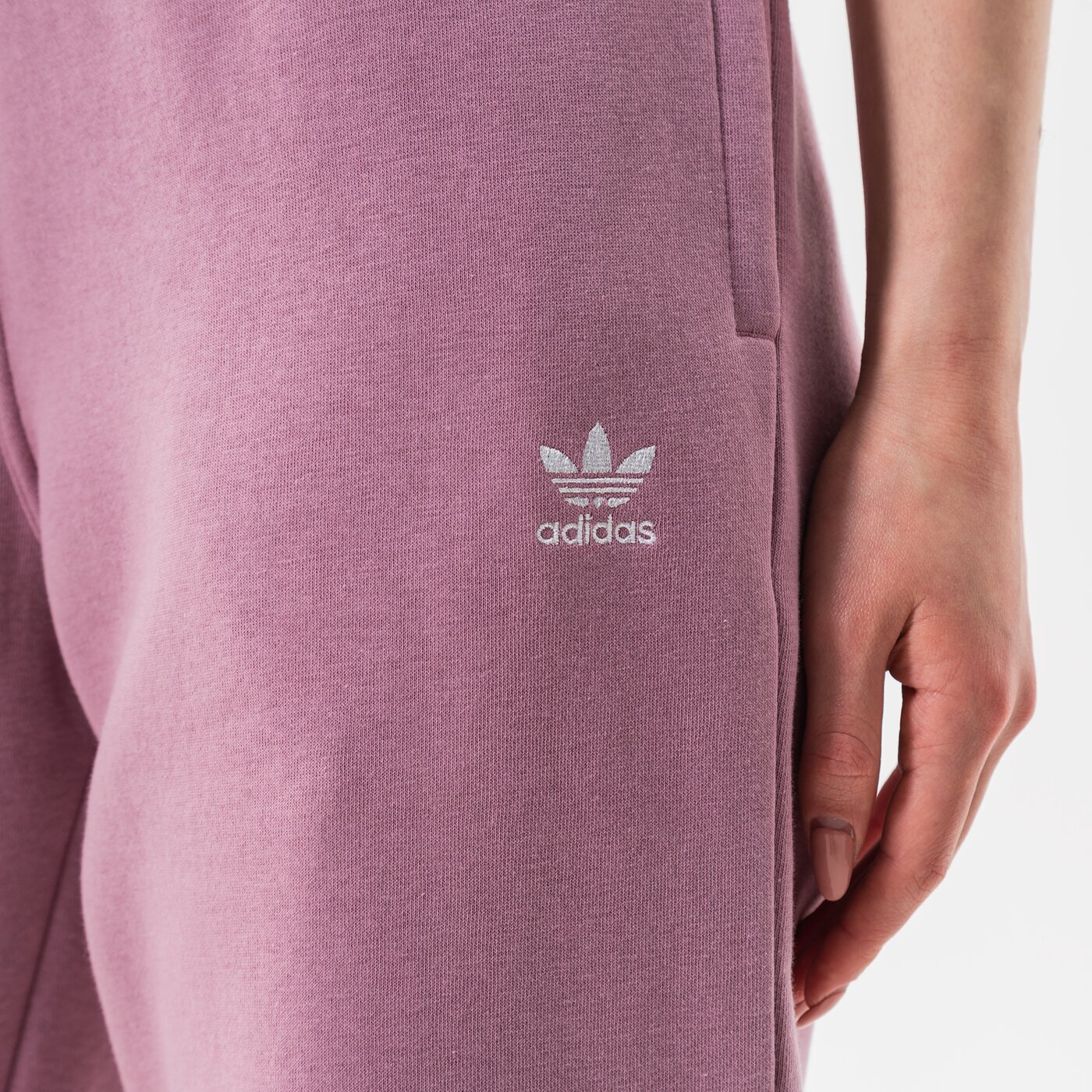 Дамски панталони ADIDAS ПАНТАЛОНИ PANTS hf7515 цвят розов