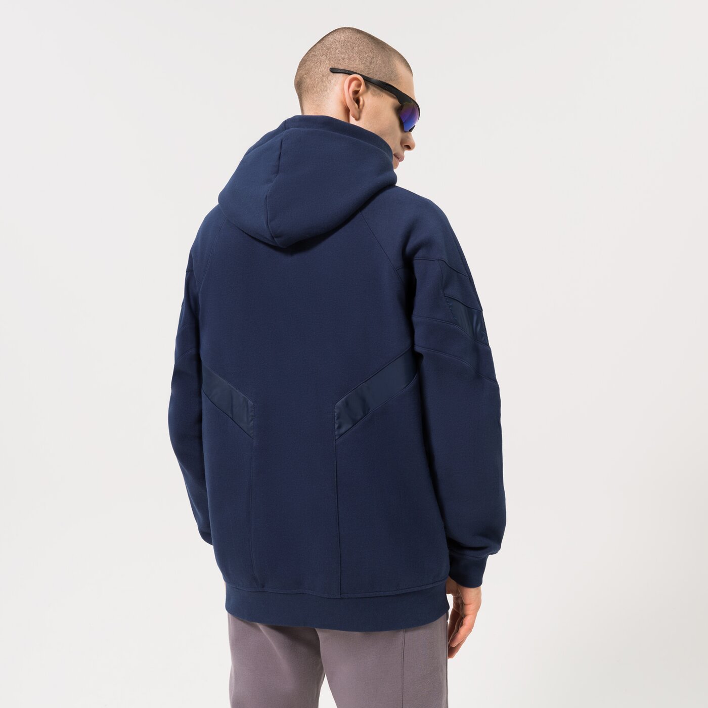 Мъжки суичър ADIDAS СУИТЧЪР С КАЧУЛКА WV OVERL DIR HD hk7343 цвят тъмносин