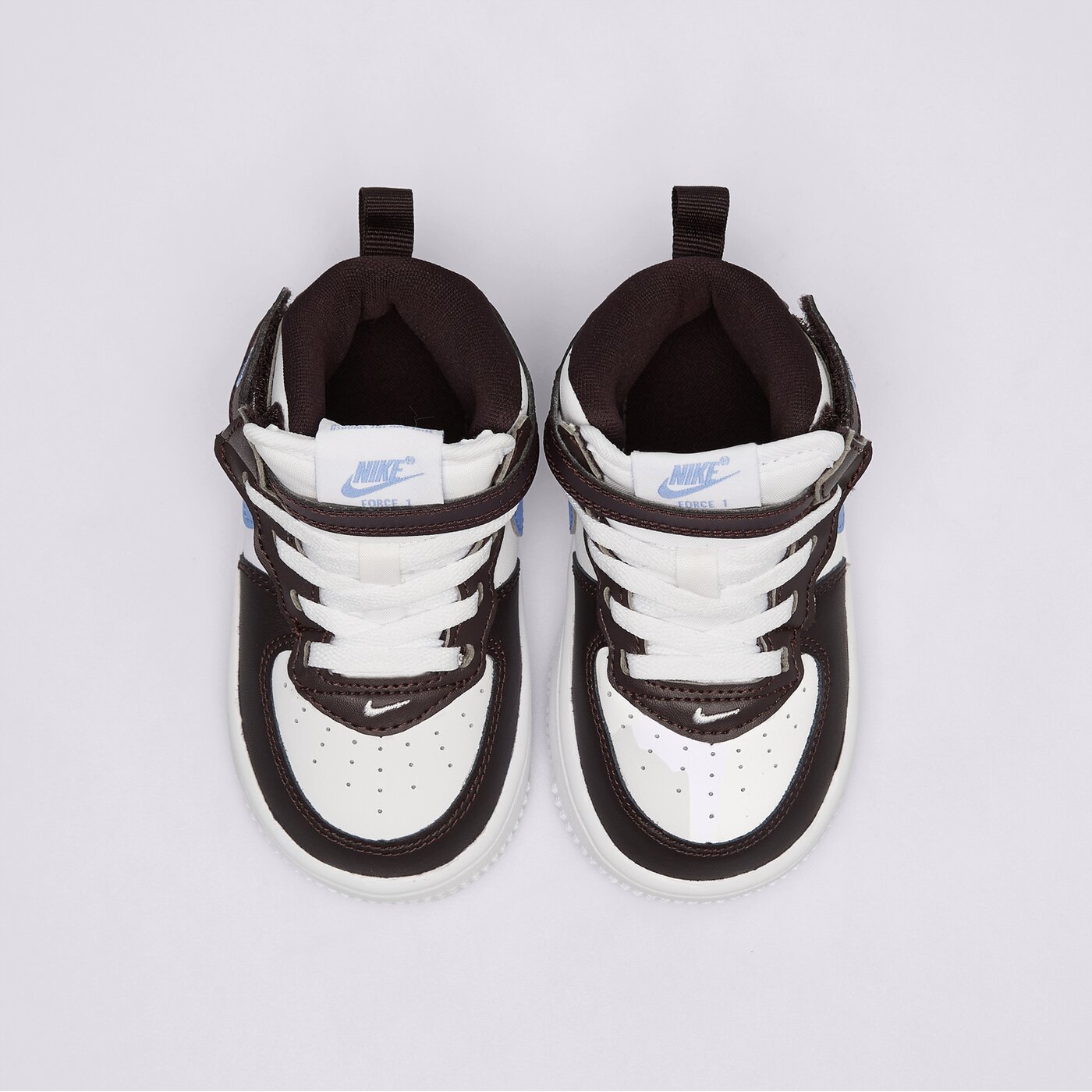 Детски маратонки NIKE FORCE 1 MID EASYON fj1918-600 цвят бял