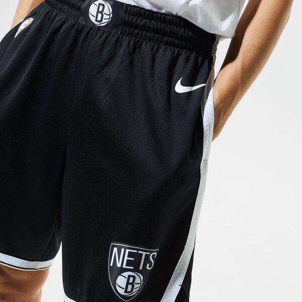 Мъжки къси панталони NIKE ШОРТИ BROOKLYN NETS SWINGMAN ICON EDITION 2020 NBA aj5584-010 цвят черен