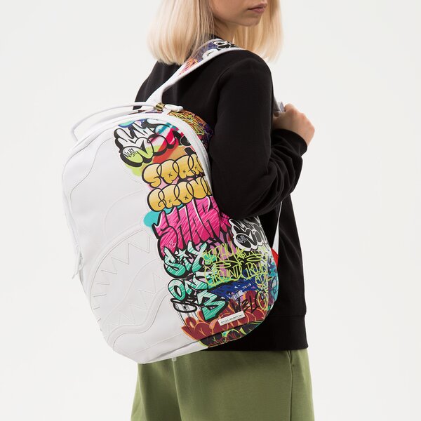 Детска раница SPRAYGROUND РАНИЦА HALF GRAFF DLX BACKPACK 910b4123nsz цвят многоцветен
