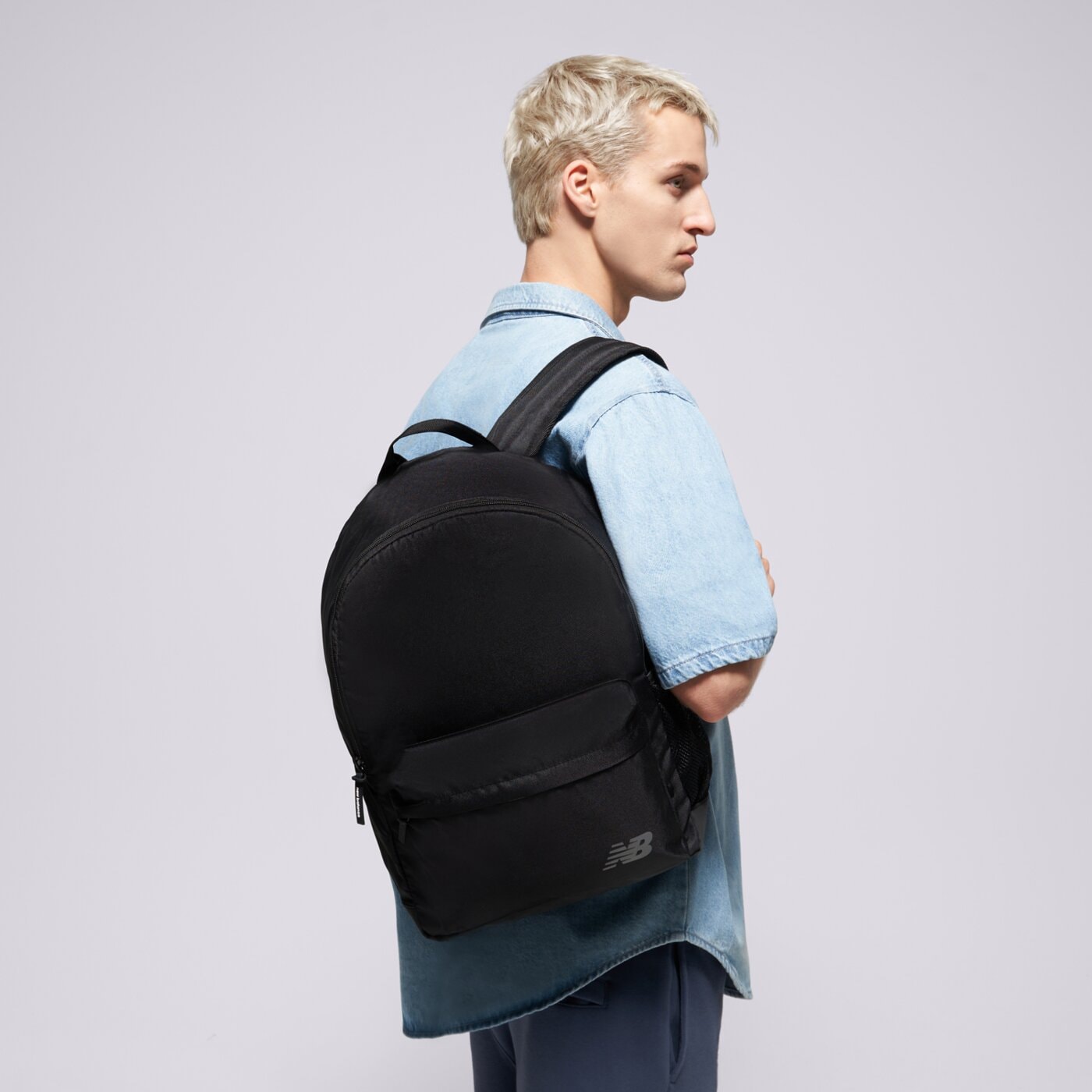 Детска раница NEW BALANCE РАНИЦА ESSENTIAL BACKPACK lab53511bk цвят черен