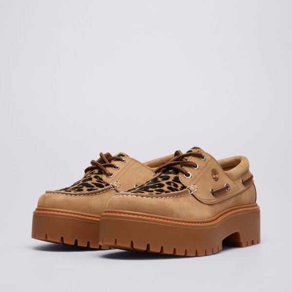 Дамски кежуал TIMBERLAND STONE STREET BOAT SHOE tb0a2gvfen31 цвят бежов