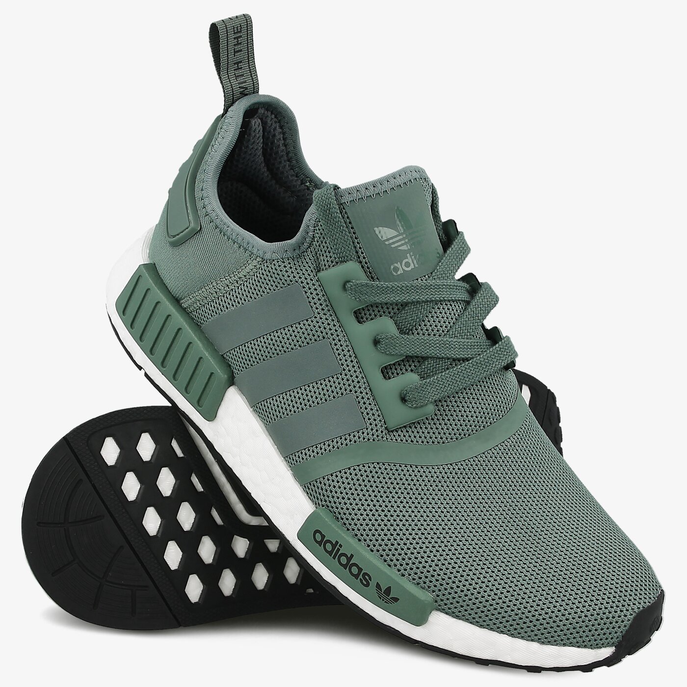 Мъжки маратонки ADIDAS NMD_R1 by9692 цвят зелен