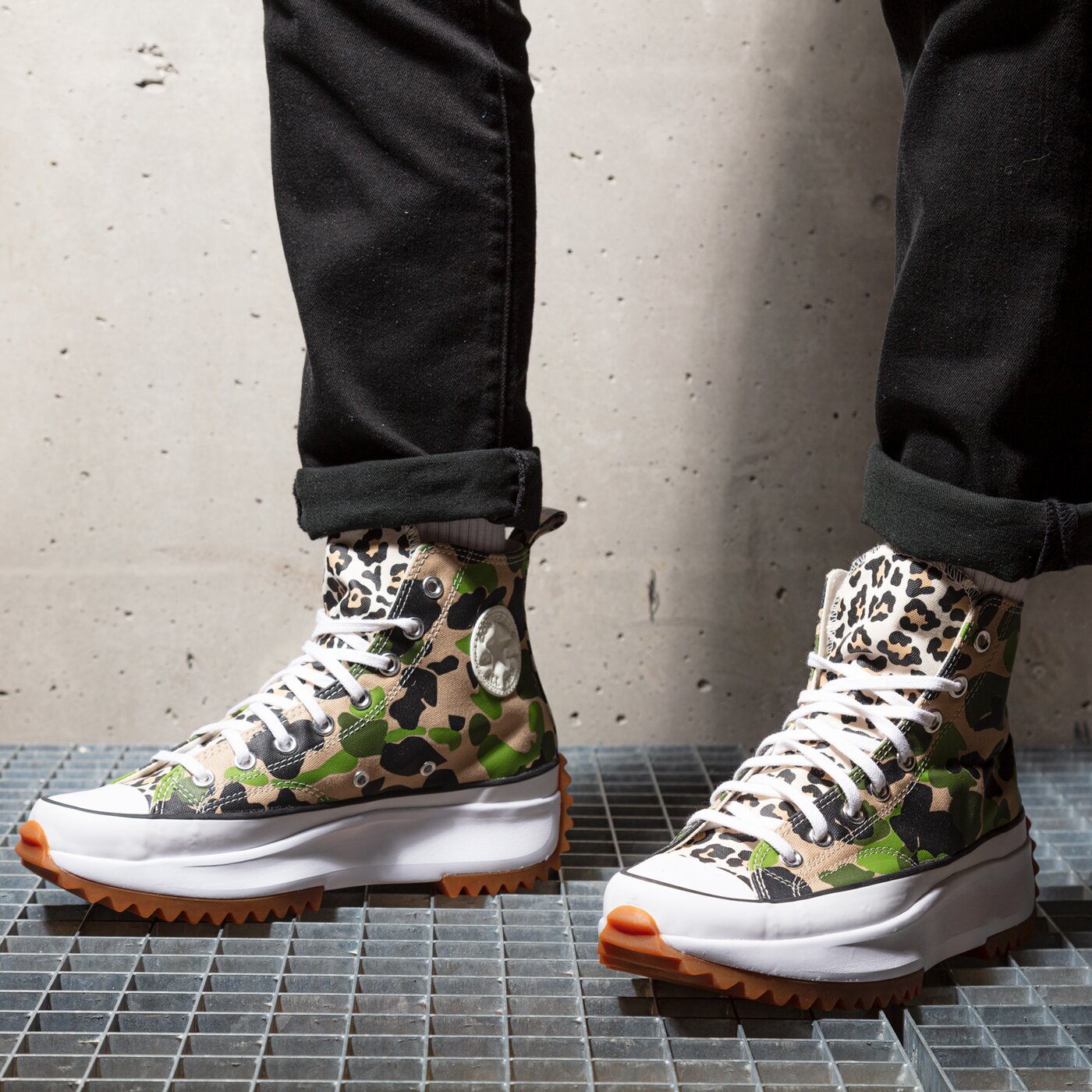 Мъжки маратонки CONVERSE RUN STAR HIKE 170913c цвят зелен