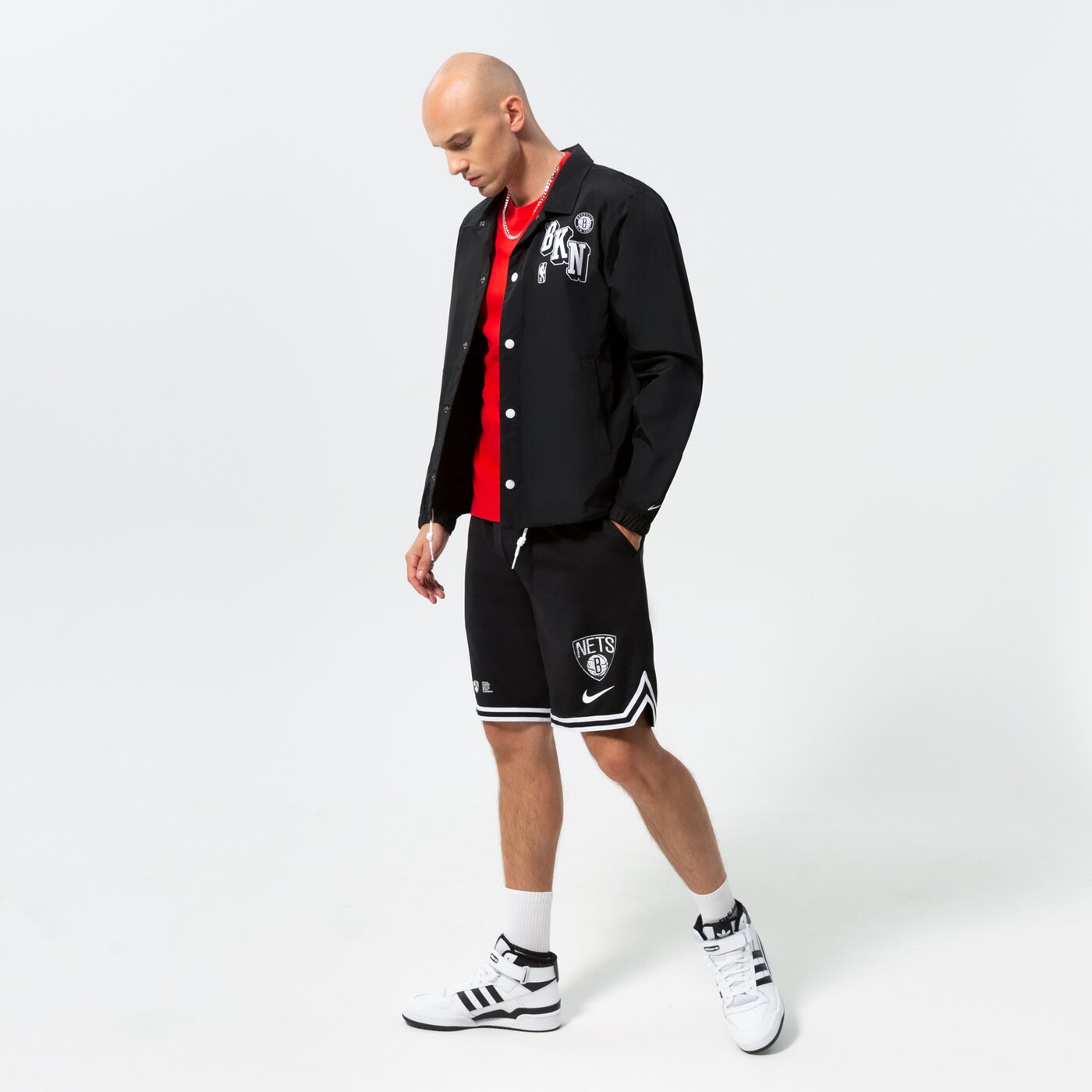 Мъжка тениска NIKE ТЕНИСКА CHI M NK ES CORE LGO SS TEE NBA dd6710-657 цвят червен