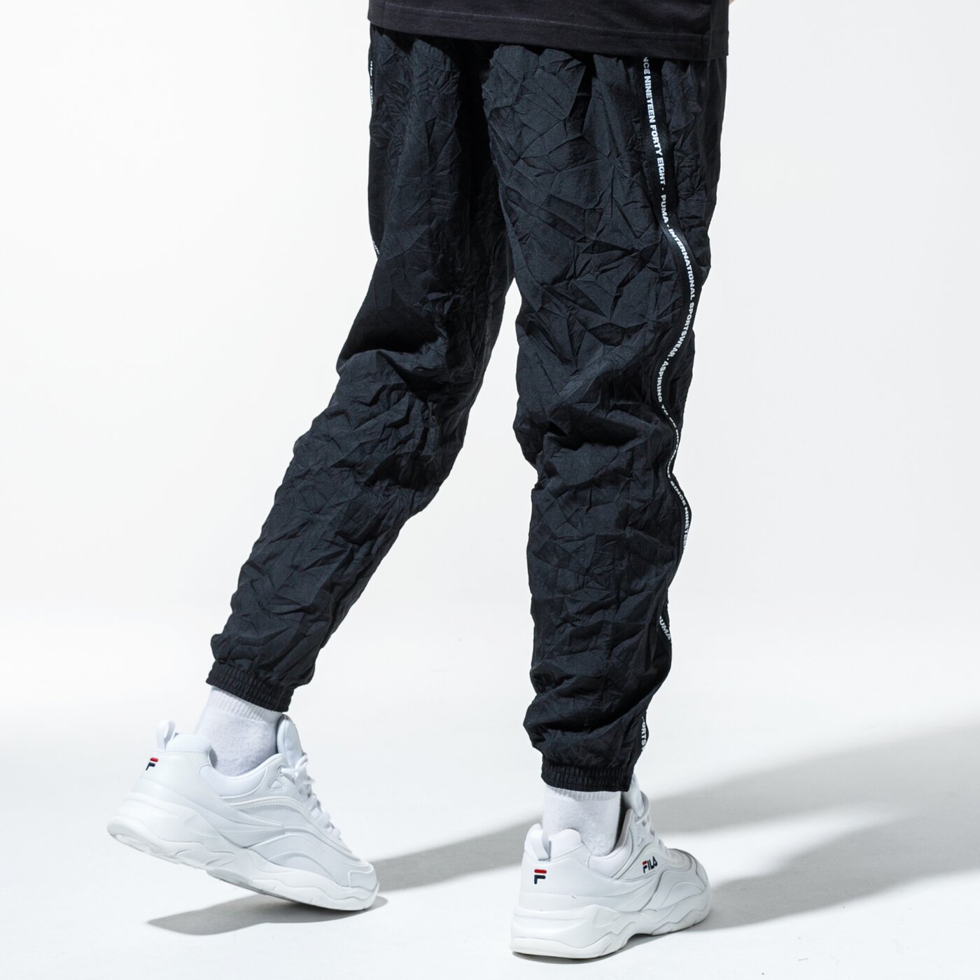 Мъжки панталони PUMA ПАНТАЛОНИ AVENIR WOVEN PANTS 59646101 цвят черен
