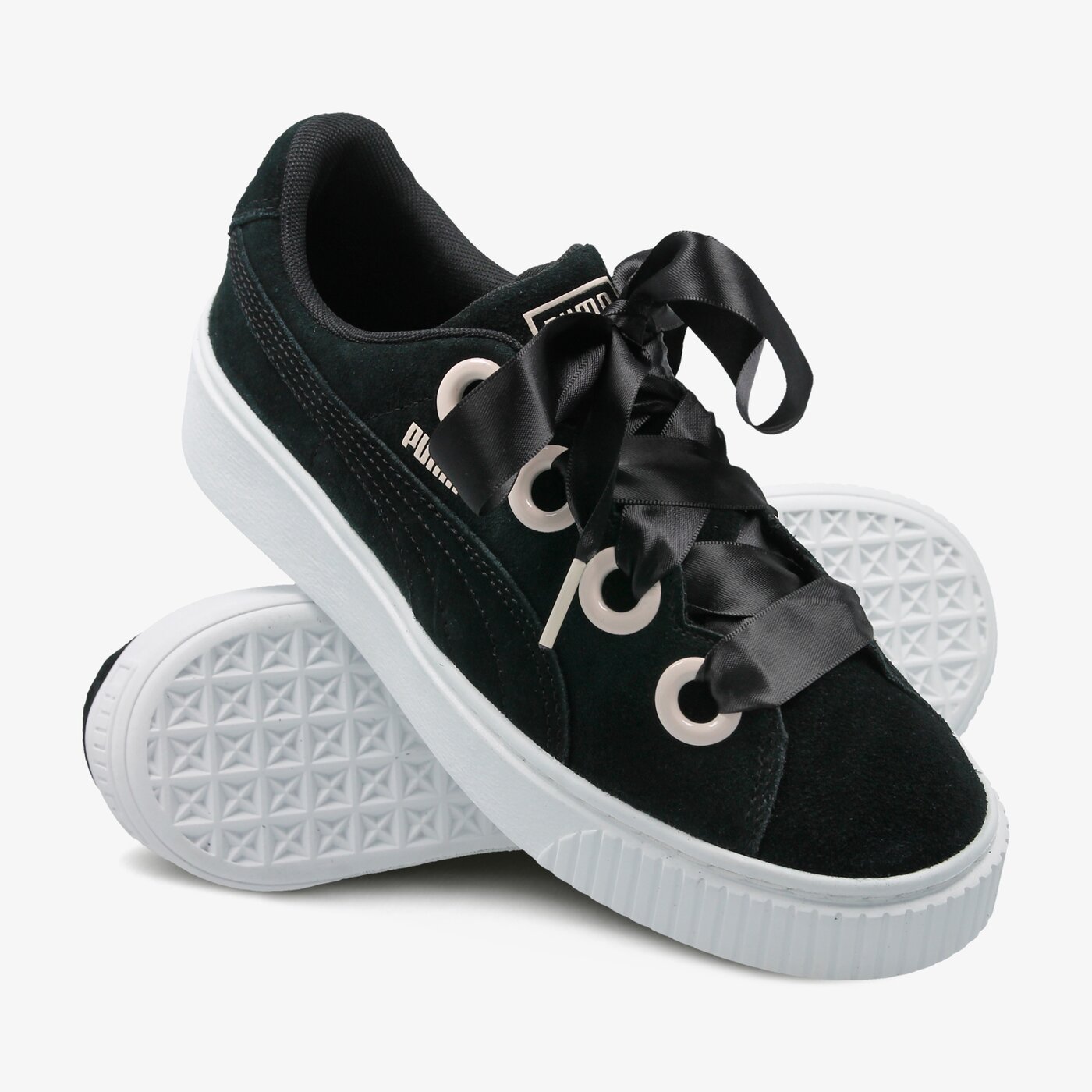 Детски маратонки PUMA PLATFORM KISS JR 36745901 цвят черен