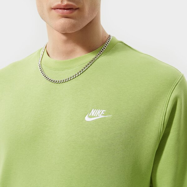 Мъжки суичър NIKE СУИТЧЪР NIKE SPORTSWEAR CLUB FLEECE bv2662-332 цвят зелен