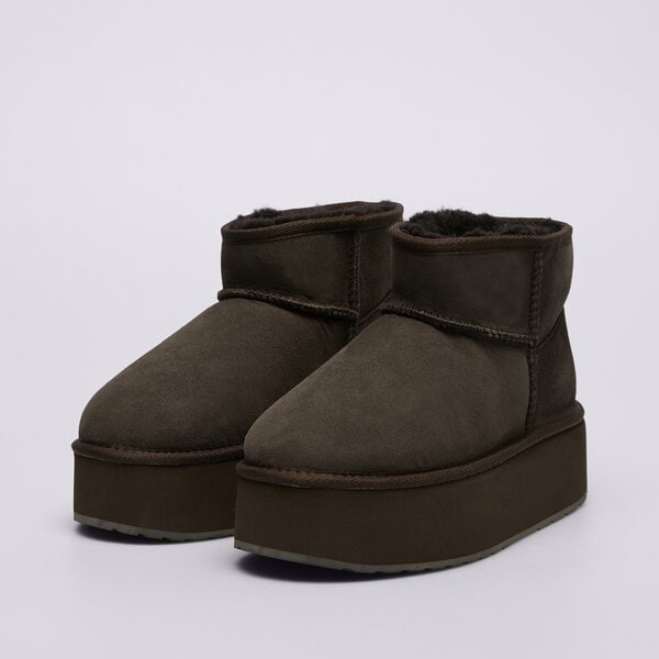 Дамски кежуал EMU AUSTRALIA STINGER MICRO FLATFORM w13082chocolate цвят кафяв