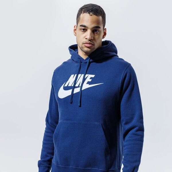 Мъжки суичър NIKE СУИТЧЪР С КАЧУЛКА SPORTSWEAR CLUB FLEECE bv2973-410 цвят тъмносин