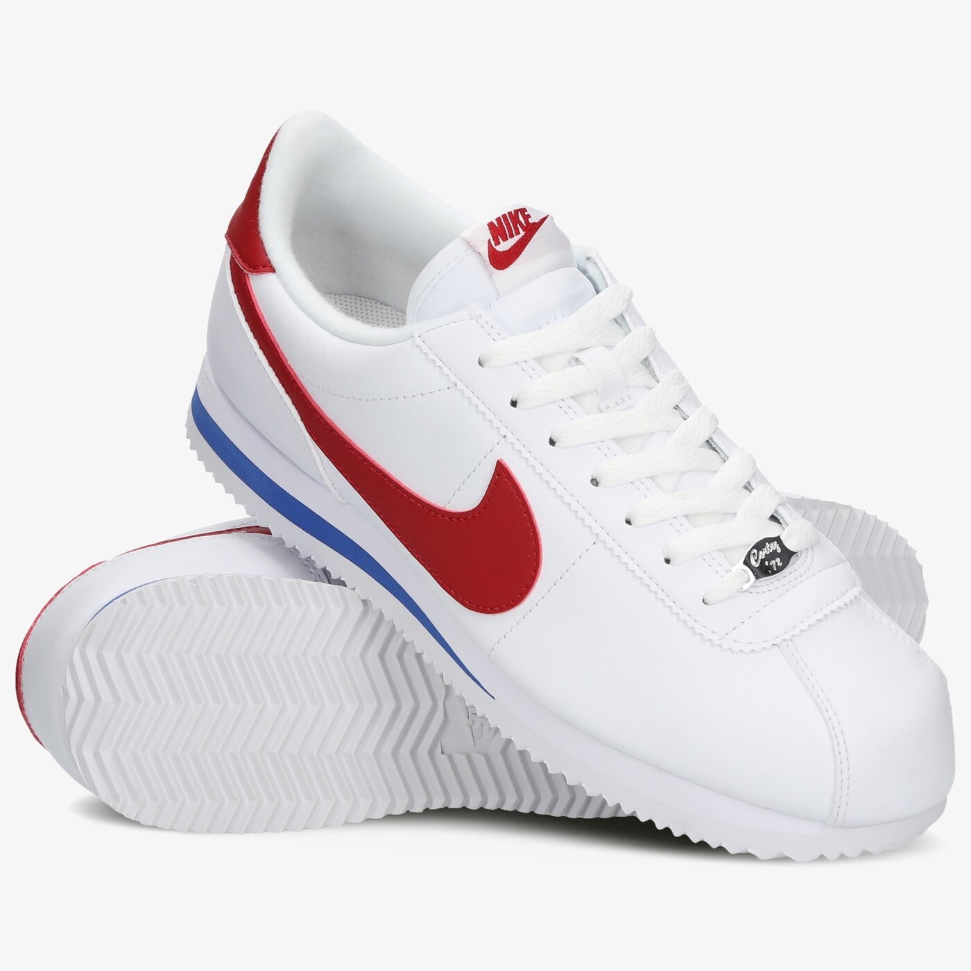 Мъжки маратонки NIKE CORTEZ BASIC LEATHER SHOE 819719-103 цвят бял