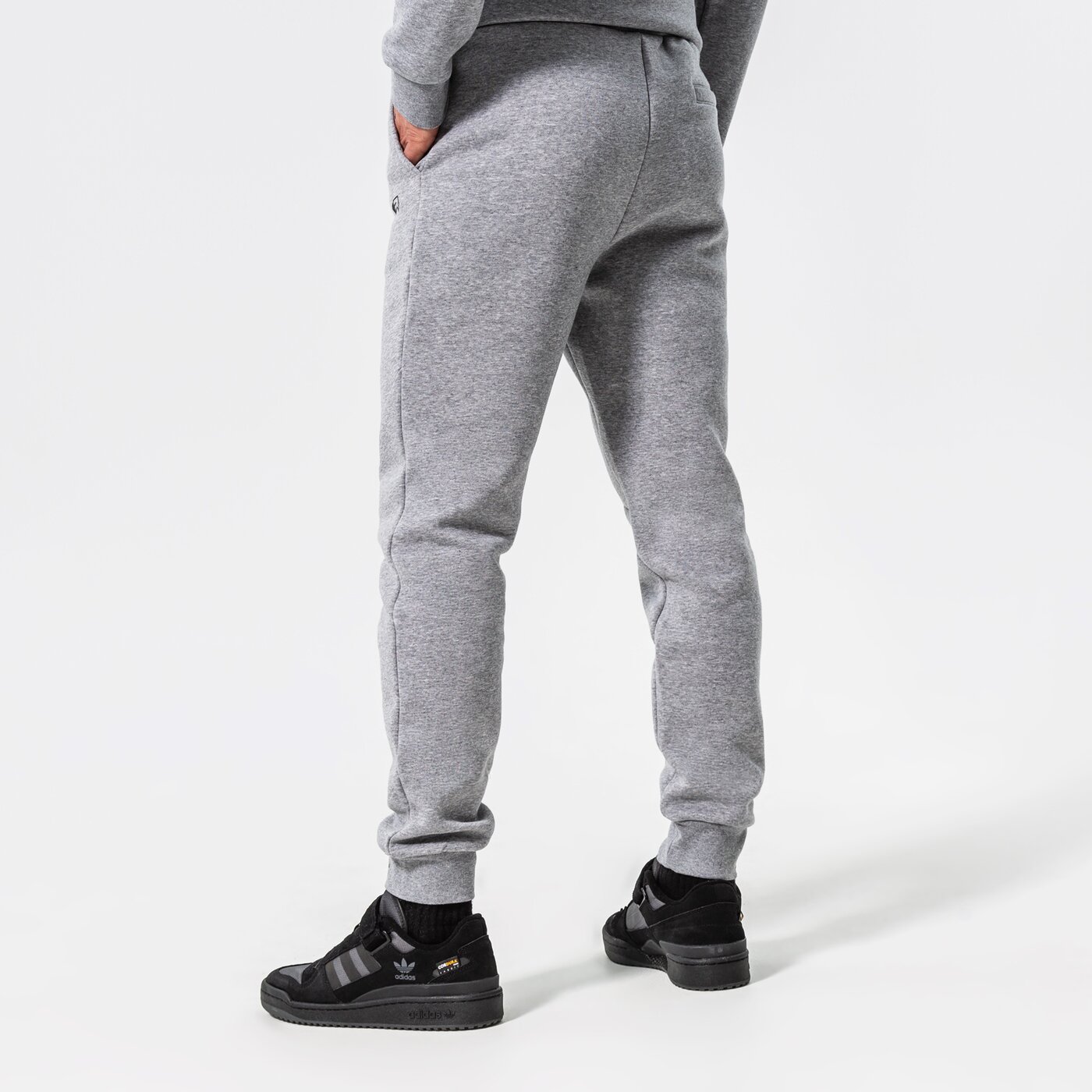 Мъжки панталони CONFRONT ESSENTIAL PANTS cf122spm90002 цвят сив