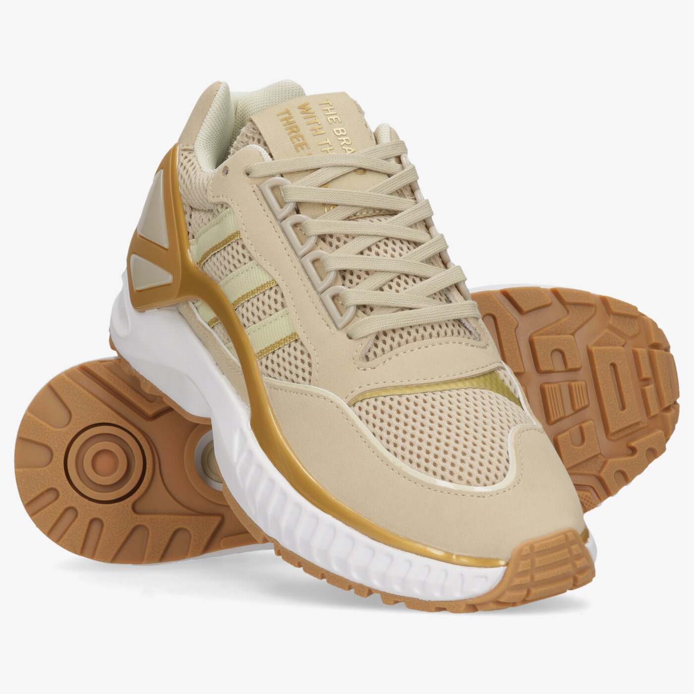 Дамски маратонки ADIDAS ZX WAVIAN W gy6036 цвят бежов