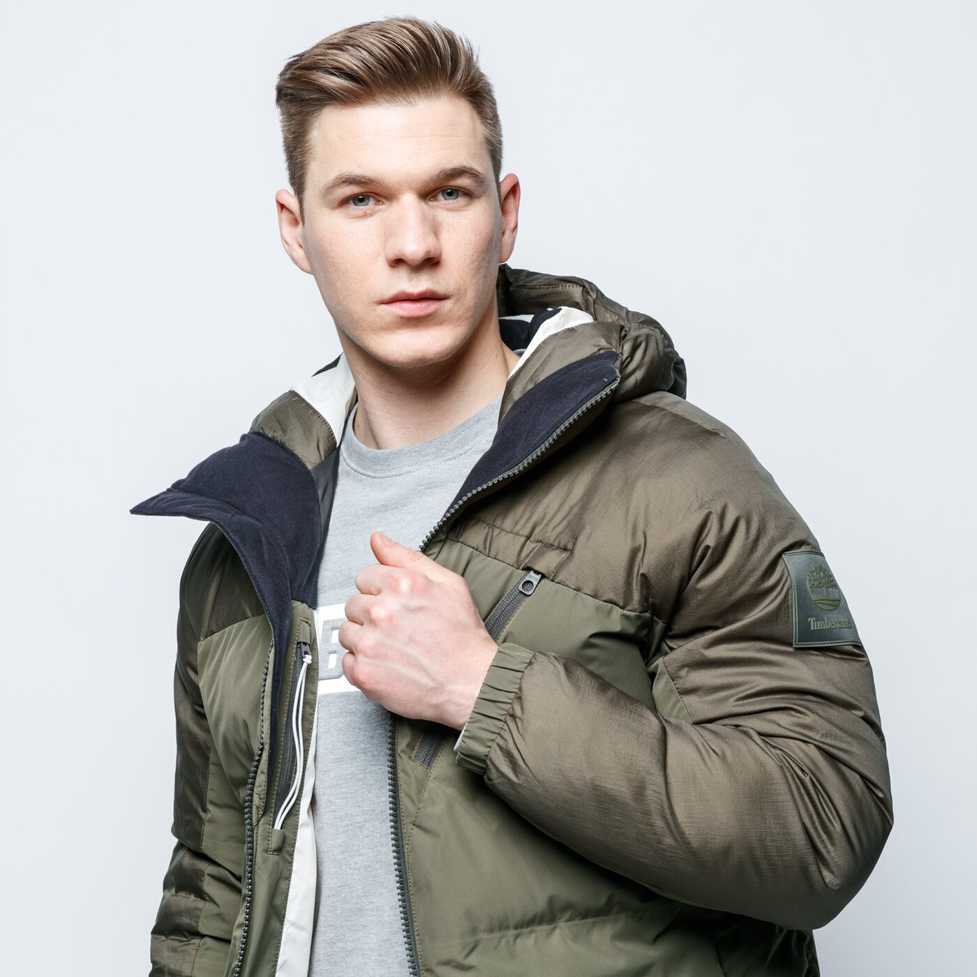 Мъжко зимно яке TIMBERLAND ЯКЕ NEO RIDGE JACKET tb0a1x3qa581 цвят зелен