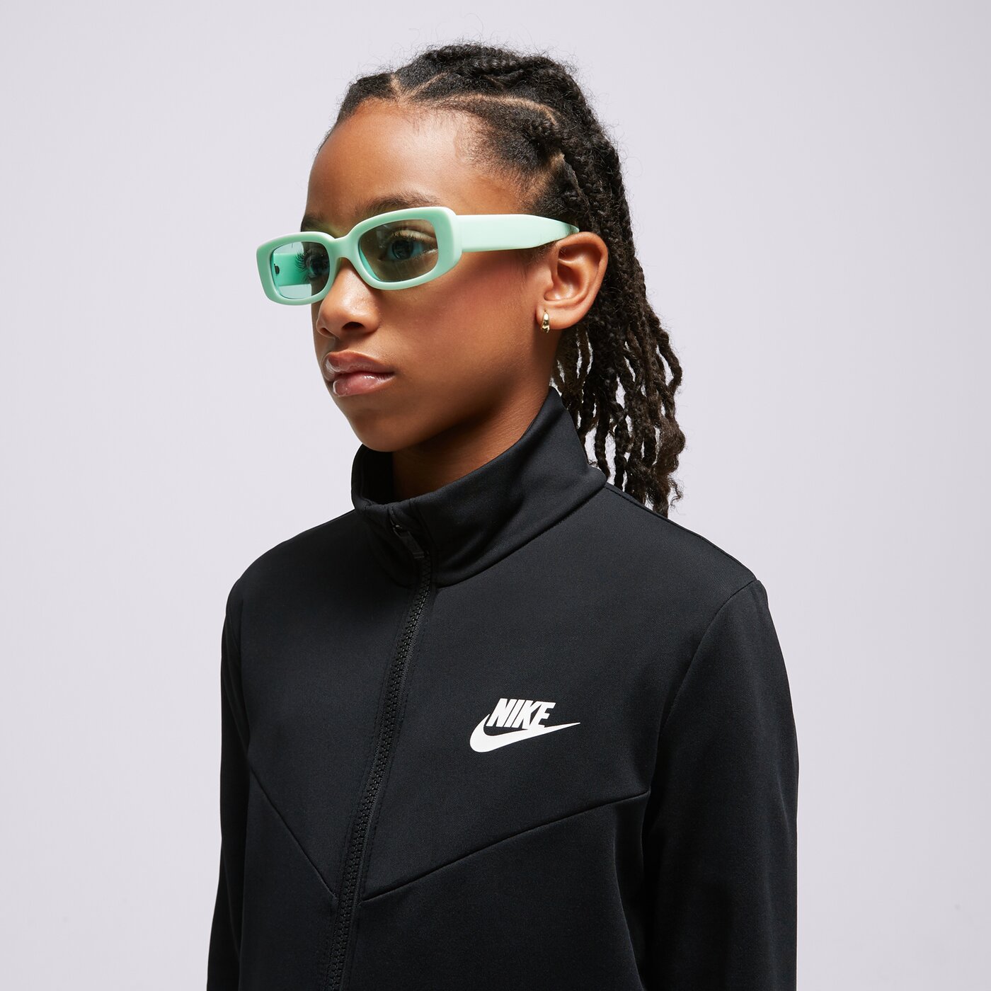 Детска тениска NIKE КОМПЛЕКТ K NSW TRACKSUIT POLY U fd3067-010 цвят черен