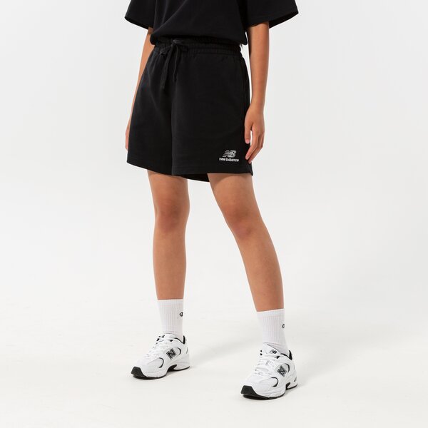 Мъжки къси панталони NEW BALANCE ШОРТИ NB ESSENTIALS UNI-SSENTIALS FLEECE SHORT us21500bk цвят черен