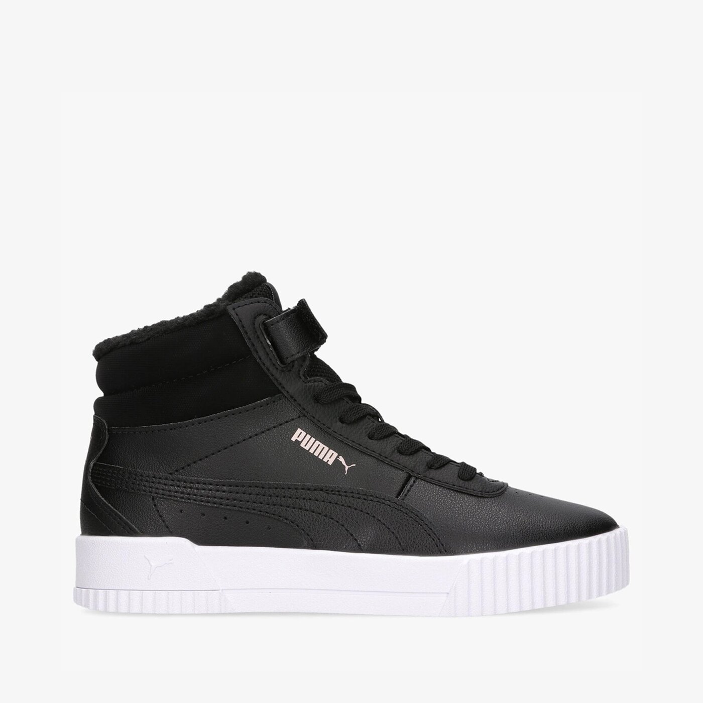 Детски маратонки PUMA CARINA MID FUR JR 30968301 цвят черен
