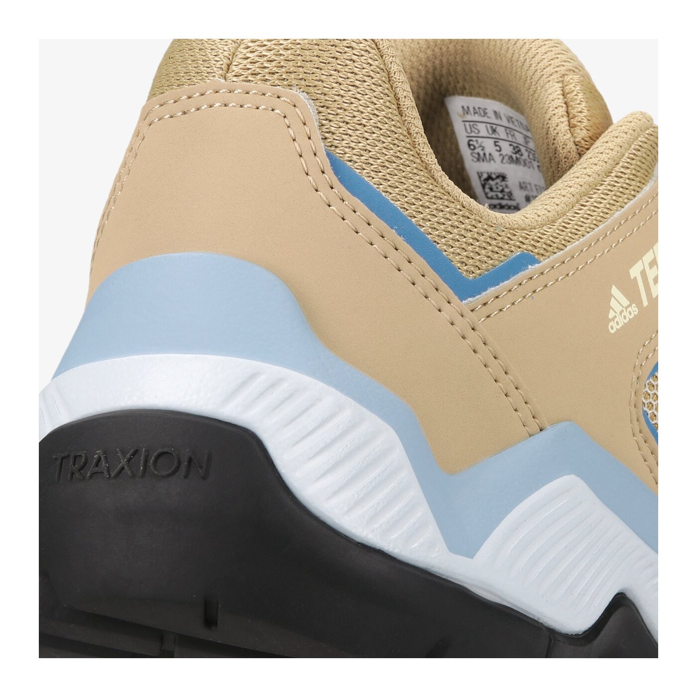 Дамски туристически обувки ADIDAS TERREX EASTRAIL W fz3008 цвят бежов