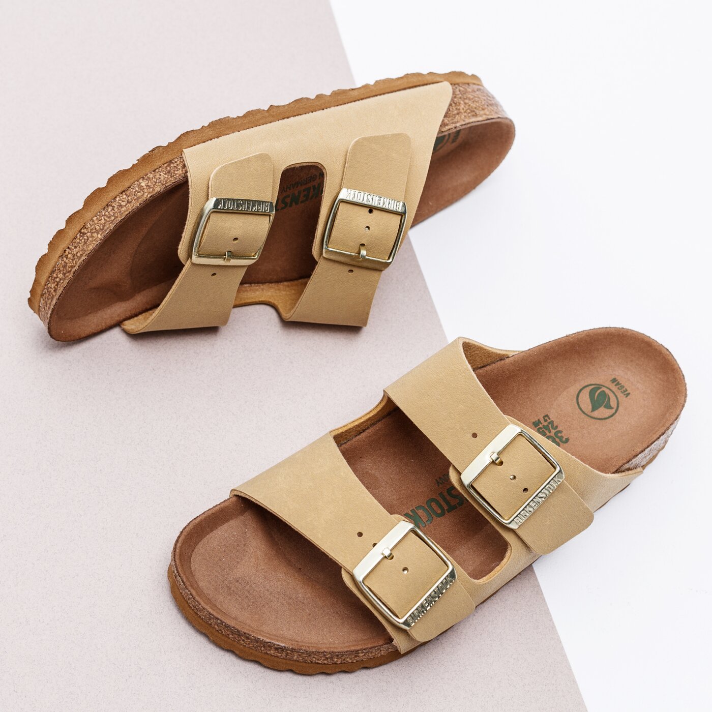 Дамски чехли и сандали BIRKENSTOCK ARIZONA BS 1018988 цвят жълт