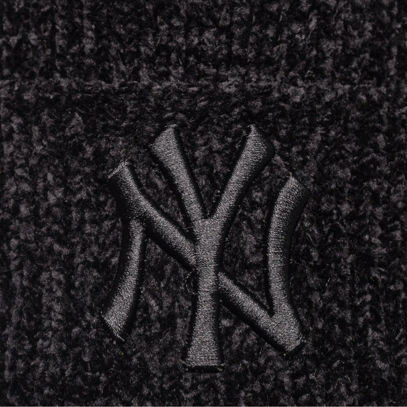 Дамска зимна шапка NEW ERA ШАПКА WMNS BOBBLE BEANIE NYY BLK NEW YORK YANKEES BL 60284833 цвят черен