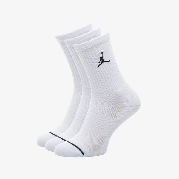 Дамски чорапи JORDAN ЧОРАПИ UNISEX JORDAN JUMPMAN CREW SOCKS (3 PACK) sx5545-100 цвят бял