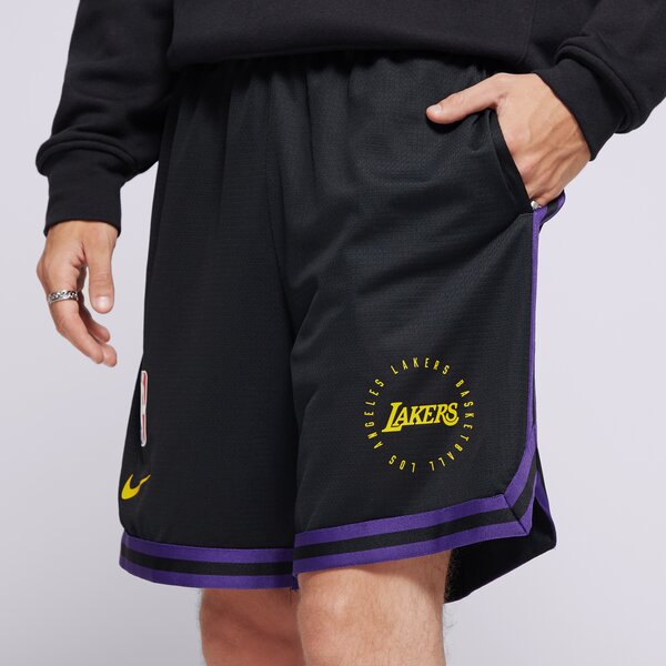 Мъжки къси панталони NIKE ШОРТИ LAL MNK DF PRGM DNA 8IN SHORT NBA fq3211-010 цвят черен