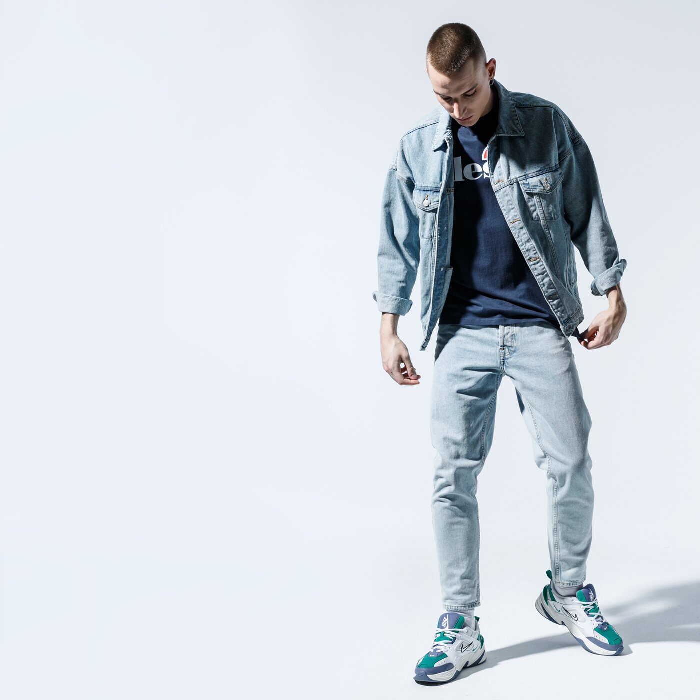 Мъжка тениска ELLESSE ТЕНИСКА SL PRADO NAVY shc07405429 цвят тъмносин