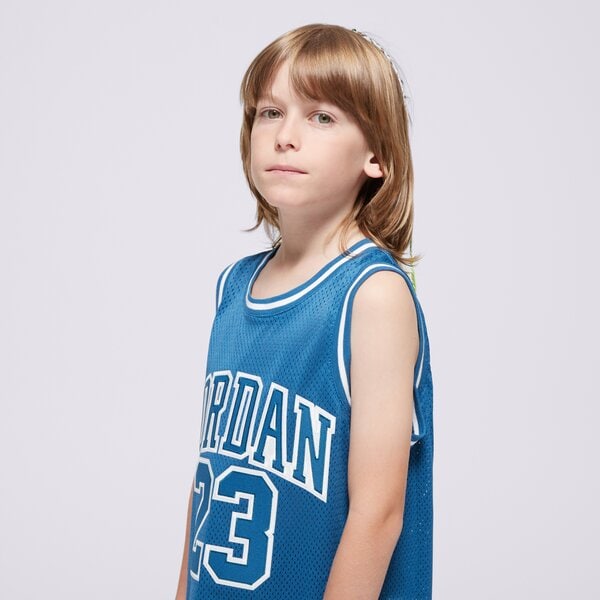 Детска тениска JORDAN ПОТНИК JDN JORDAN 23 JERSEY BOY 95a773-u1r цвят син