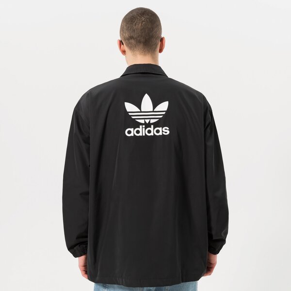 Мъжко преходно яке ADIDAS ЯКЕ COACH JACKET ia6371 цвят черен