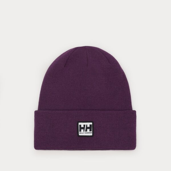 Дамска зимна шапка HELLY HANSEN ШАПКА URBAN CUFF BEANIE 67154670 цвят виолетов