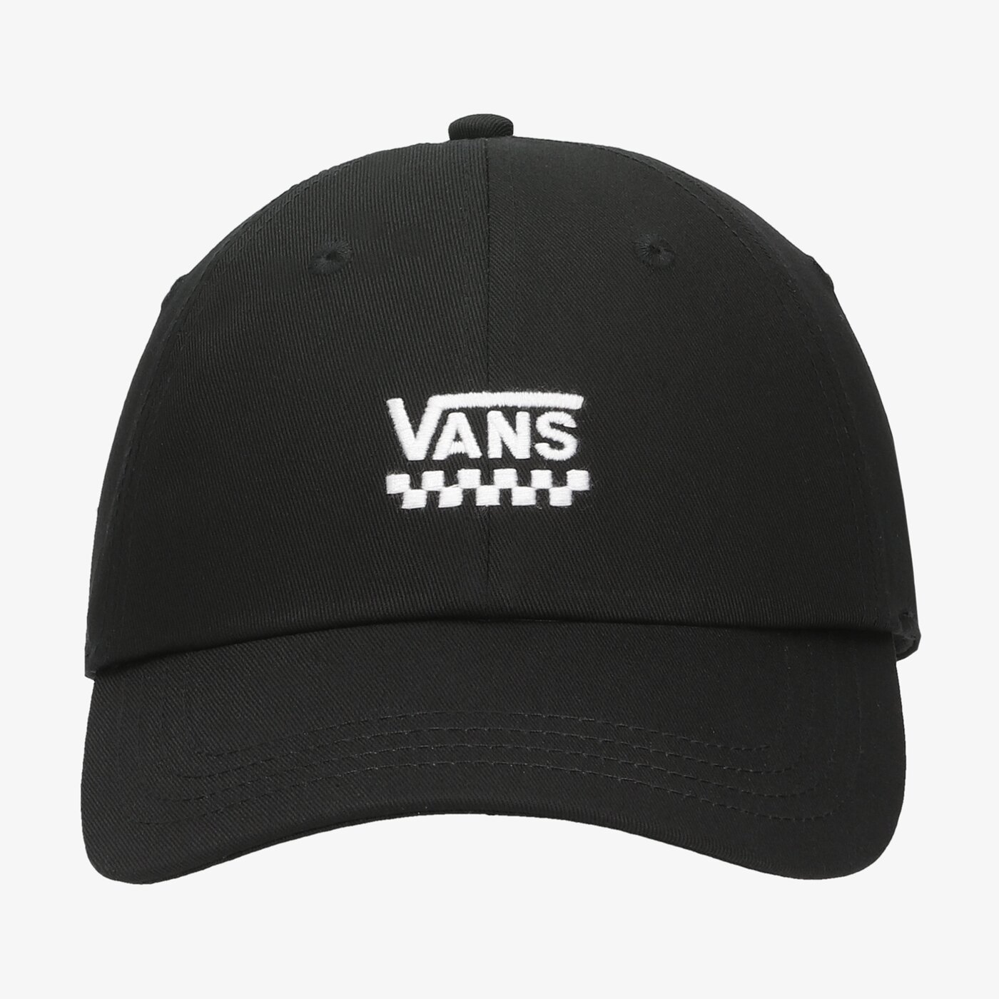 Дамска шапка с козирка VANS ШАПКА COURT SIDE HAT vn0a31t6j0z1 цвят черен