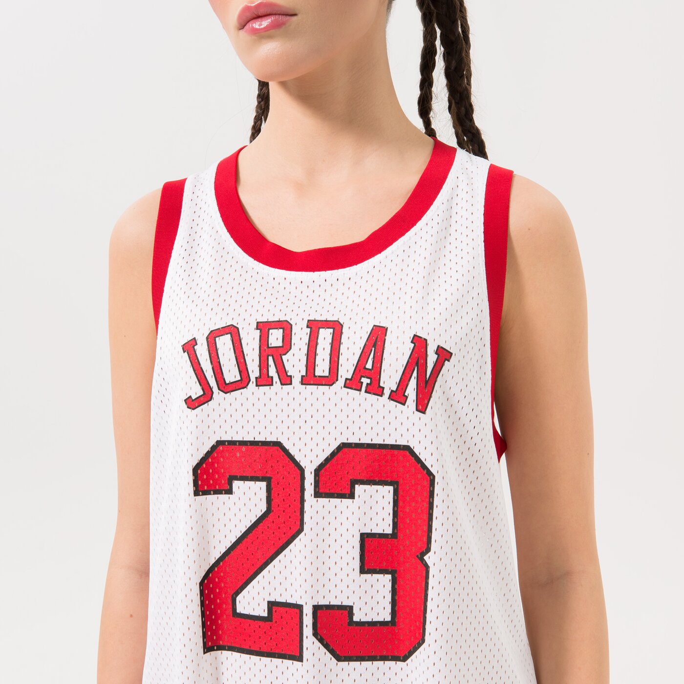 Дамски JORDAN РОКЛЯ W J HERITAGE АНЦУГS CORE do5029-100 цвят бял