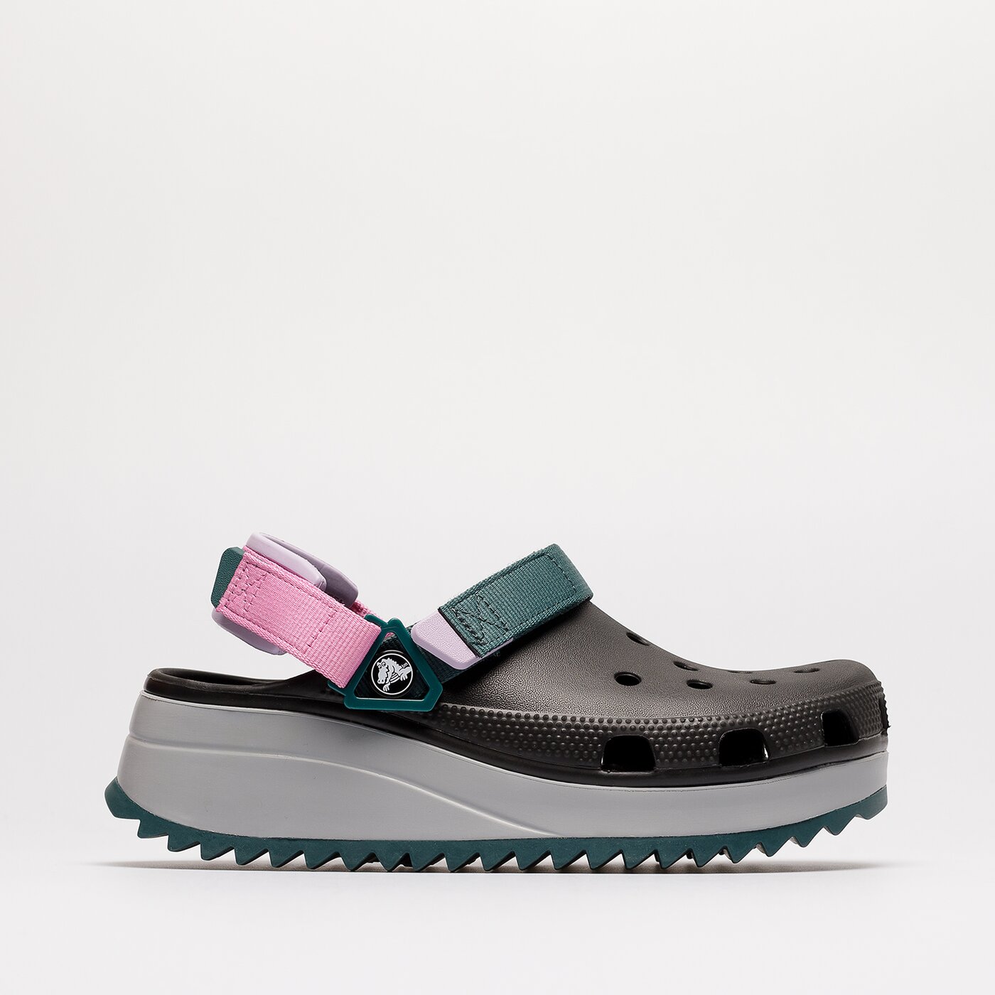 Дамски чехли и сандали CROCS CLASSIC HIKER 206772-988 цвят черен