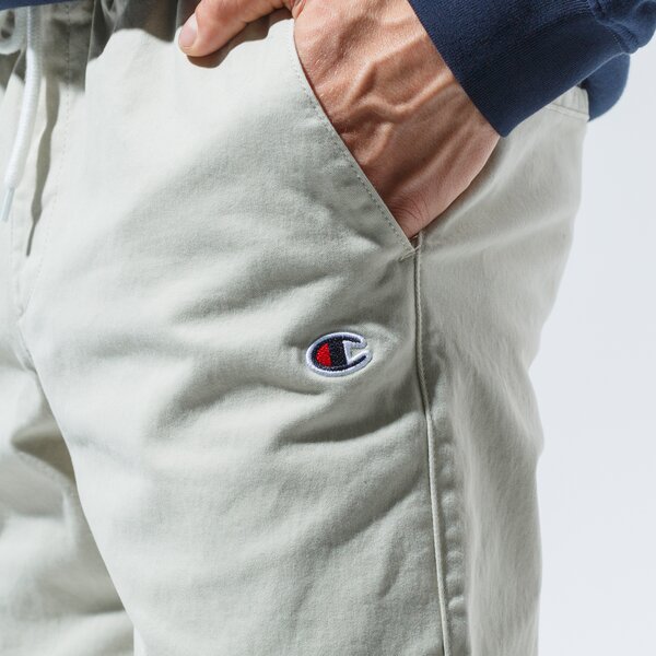Мъжки панталони CHAMPION ПАНТАЛОНИ ELASTIC CUFF PANTS 215193ms022 цвят бежов